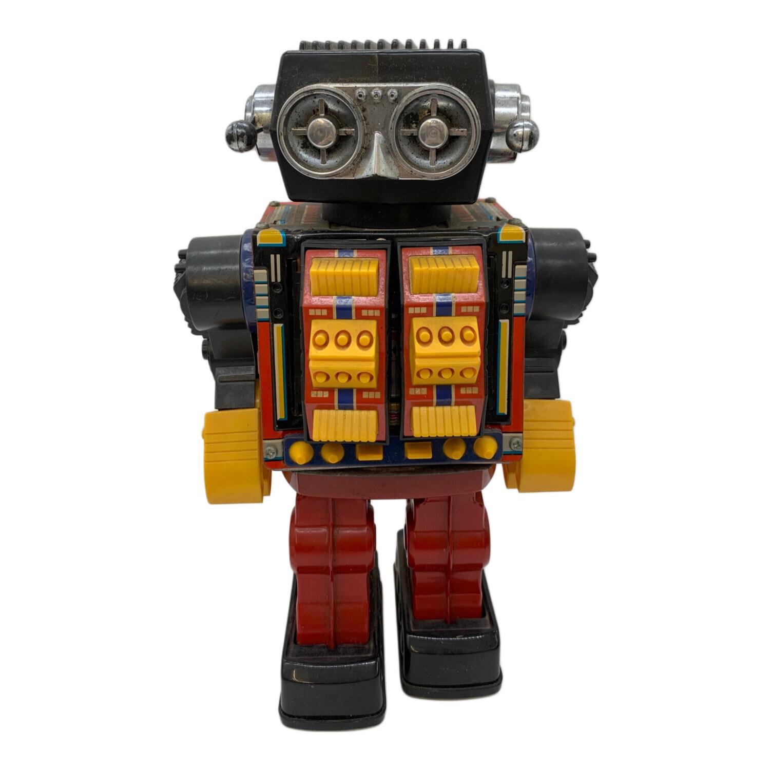 堀川玩具 (ホリカワガング) ジャンボ火星大王 ブリキ製 ヨゴレ有