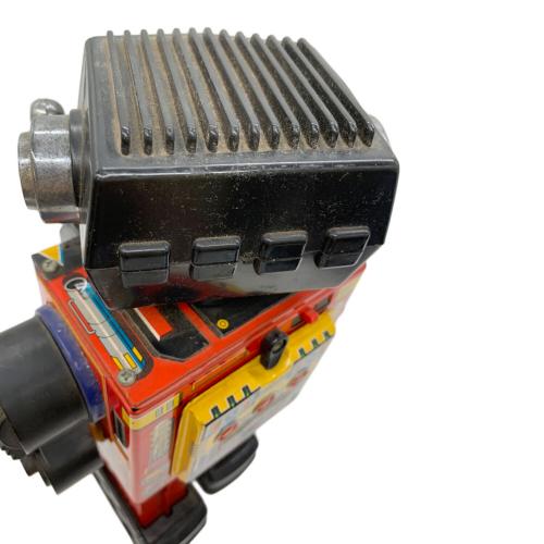 堀川玩具 (ホリカワガング) ジャンボ火星大王 ブリキ製 ヨゴレ有