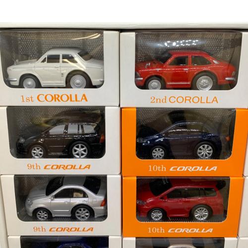 トヨタ カローラ プルバック ミニカーセット 2006