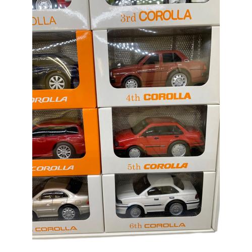 トヨタ カローラ プルバック ミニカーセット 2006