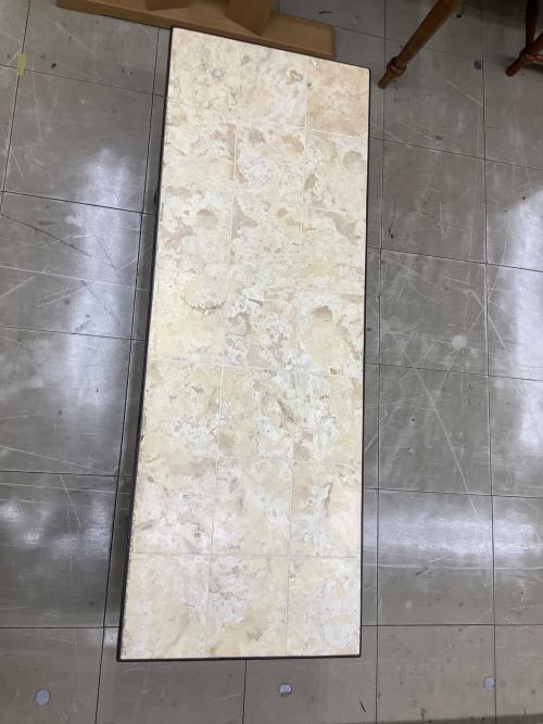 IDEE (イデー) ローテーブル 幅:約110㎝ ナチュラル×ブラック MACTAN LOW TABLE（廃盤品）