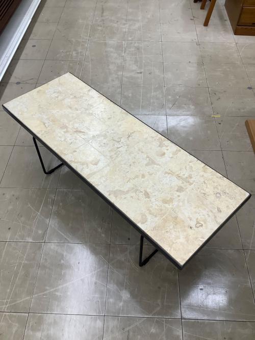 IDEE (イデー) ローテーブル 幅:約110㎝ ナチュラル×ブラック MACTAN LOW TABLE（廃盤品）