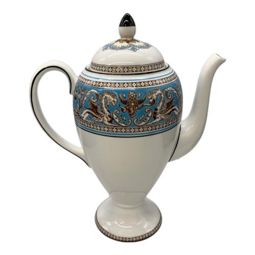 Wedgwood (ウェッジウッド) コーヒーポット 133 フロレンティーン・ターコイズ 0.9L