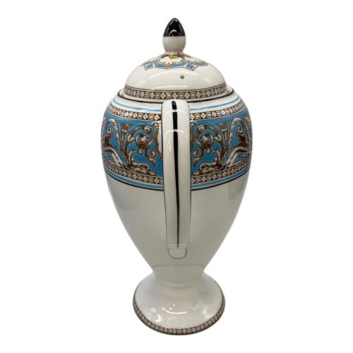Wedgwood (ウェッジウッド) コーヒーポット 133 フロレンティーン・ターコイズ 0.9L