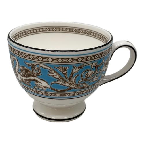 Wedgwood (ウェッジウッド) カップ&ソーサー 133 フロレンティーン・ターコイズ 5Pセット