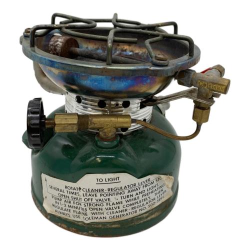 Coleman (コールマン) ガソリンシングルバーナー 502 1978年3月製造