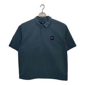 Abu Garcia (アブガルシア) ウォーターレジスタント フィッシングポロ メンズ SIZE L ブルーグレー