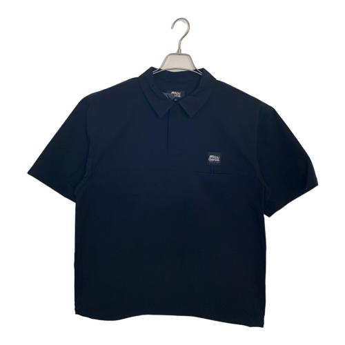 Abu Garcia (アブガルシア) ウォーターレジスタント フィッシングポロ メンズ SIZE M ブラック