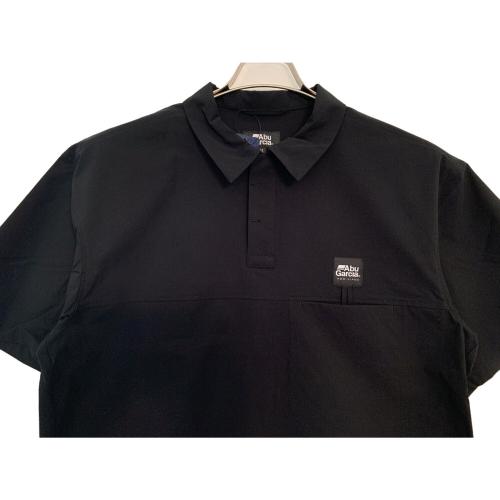 Abu Garcia (アブガルシア) ウォーターレジスタント フィッシングポロ メンズ SIZE M ブラック