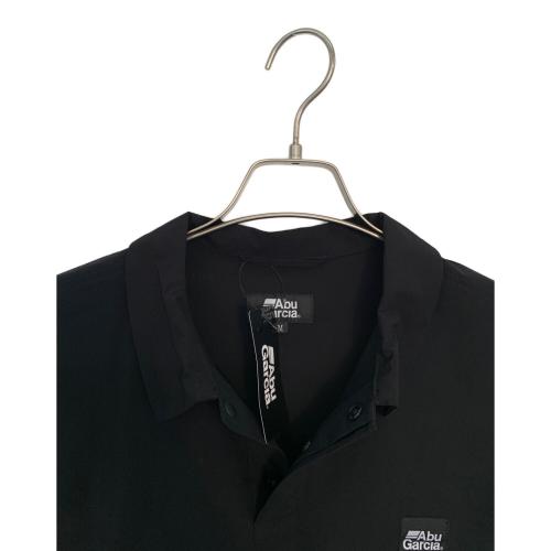 Abu Garcia (アブガルシア) ウォーターレジスタント フィッシングポロ メンズ SIZE M ブラック
