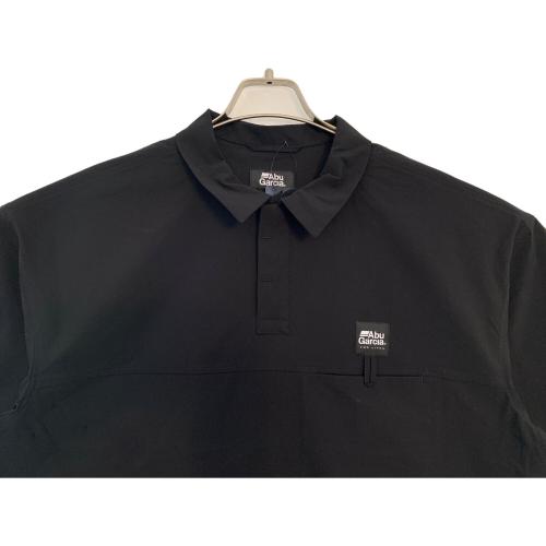 Abu Garcia (アブガルシア) ウォーターレジスタント フィッシングポロ メンズ SIZE XL ブラック