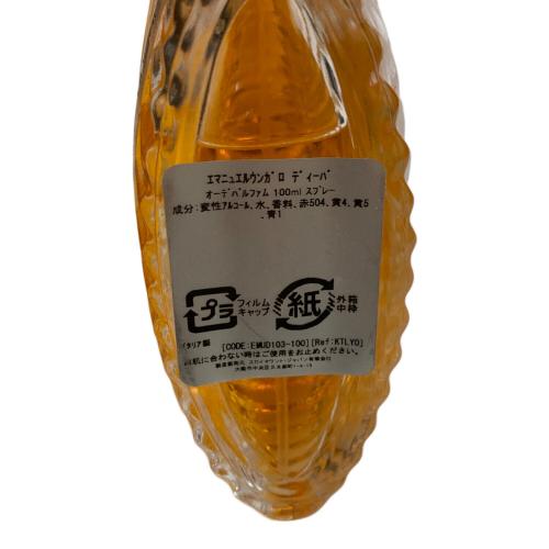 Emanuel Ungaro (エマニュエル ウンガロ) フレグランス DIVA 100ml 残量80%-99%
