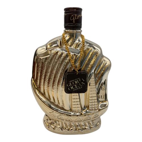 GLORIA OCEAN（グロリアオーシャン） ウィスキー 760ml シップボトル ゴールド 未開封