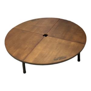 LOGOS (ロゴス) アイアンウッドテーブル・ラウンド 81064194
