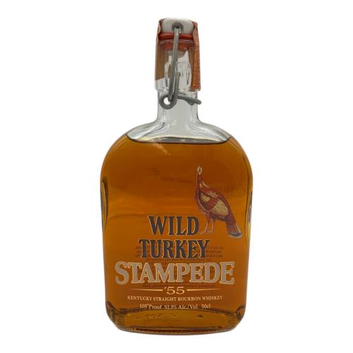 ワイルドターキー (WILD TURKEY) バーボン 500ml スタンピード55 未開封