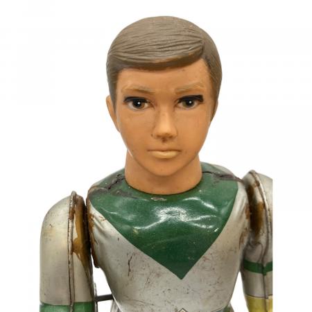 希少■ ブリキ ゼンマイ歩行 ミラーマン /マーミット /日本製 円谷プロ ブルマアク (ブルマァク) ゼンマイ歩行ブリキ ミラーマン｜トレファク