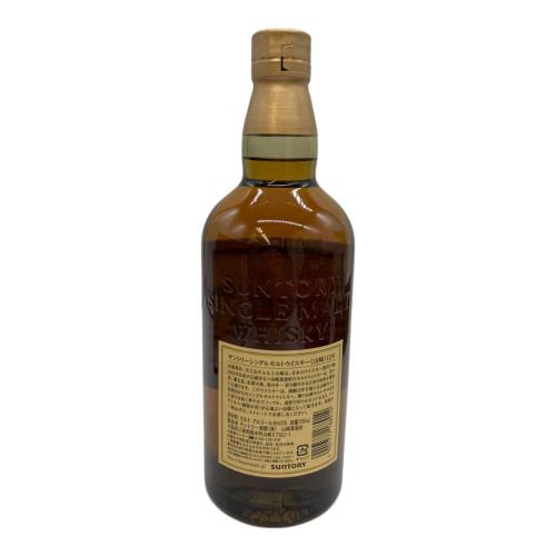 サントリー シングルモルトウイスキー 700ml 箱付 山崎 12年 未開封