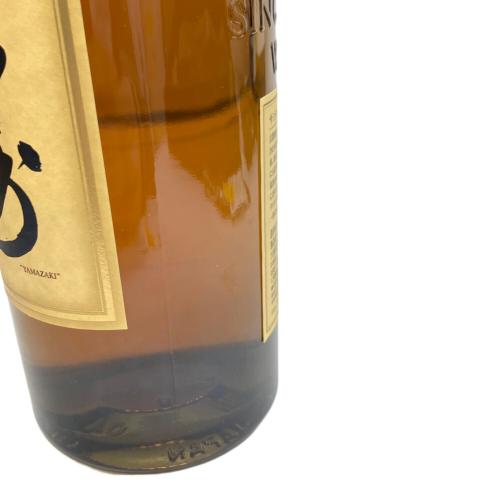 サントリー シングルモルトウイスキー 700ml 箱付 山崎 12年 未開封