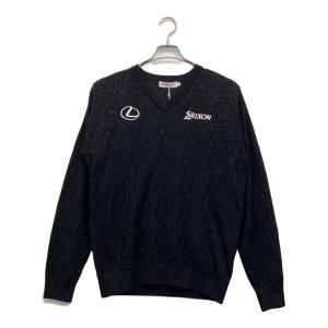 SRIXON (スリクソン) ゴルフウェア(トップス) メンズ SIZE L ブラック 松山選手レプリカ Vネックセーター 01LXM10404