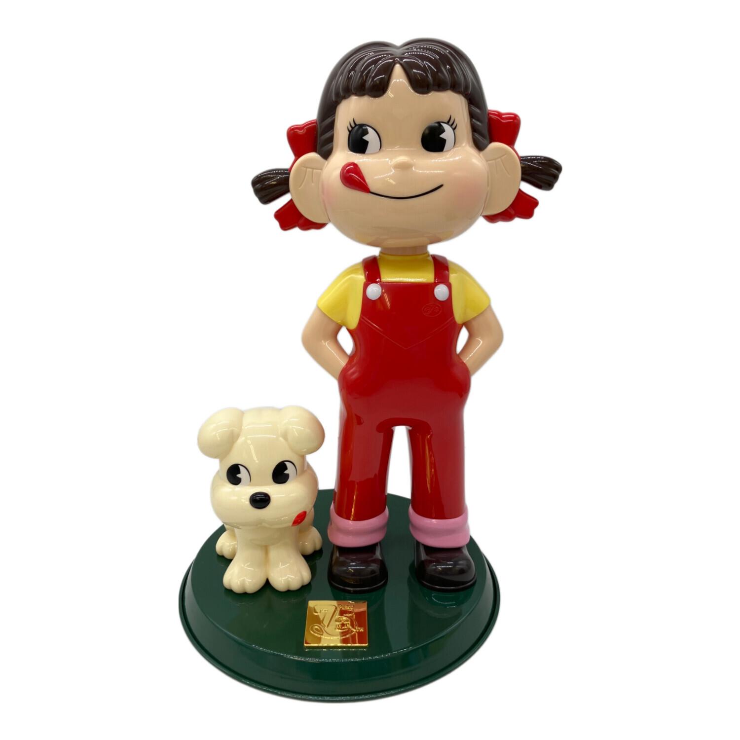 ぺこちゃん75周年記念版★首振り人形 不二家 (フジヤ) 首振り人形 ペコちゃん75周年記念版｜トレファクONLINE