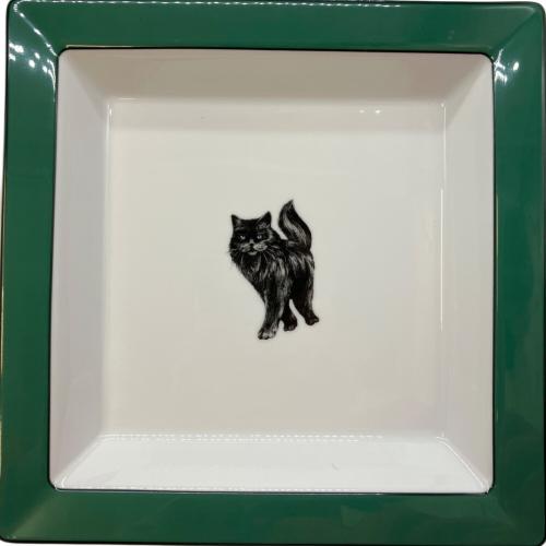 RICHARD GINORI (リチャードジノリ) プレート 黒猫絵柄 BOUCHERON