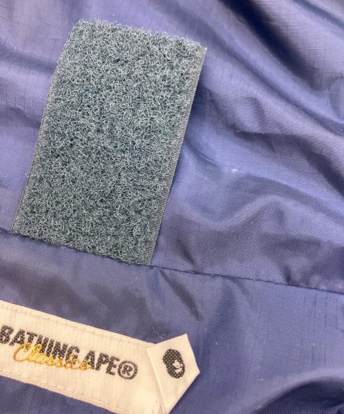 A BATHING APE (ア ベイシング エイプ) スノボジャケット ネイビー×レッド サイズ:S