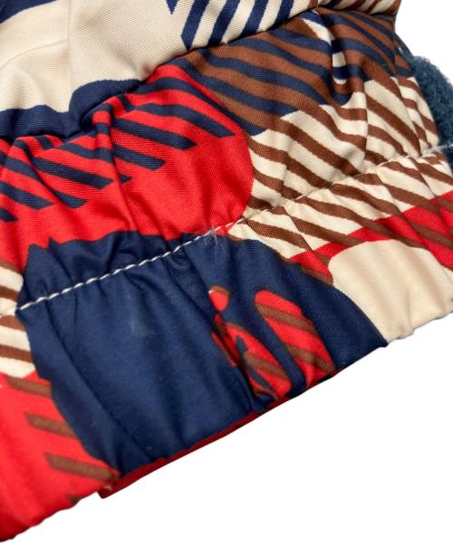 A BATHING APE (ア ベイシング エイプ) スノボジャケット ネイビー×レッド サイズ:S