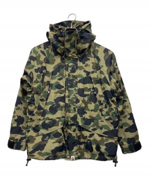 A BATHING APE (ア ベイシング エイプ) スノボジャケット オリーブ サイズ:S