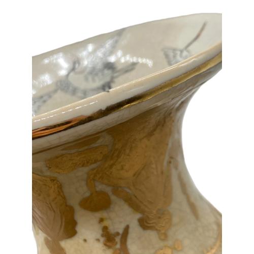 壷 薩摩焼 金襴飾壺 栄盛窯 瀧山作