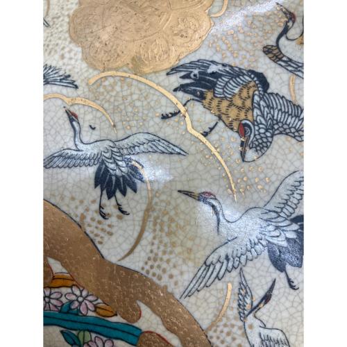 壷 薩摩焼 金襴飾壺 栄盛窯 瀧山作