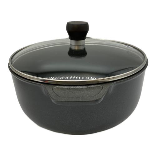 文化軽金属 味わい鍋 両手鍋22cm 3.2L