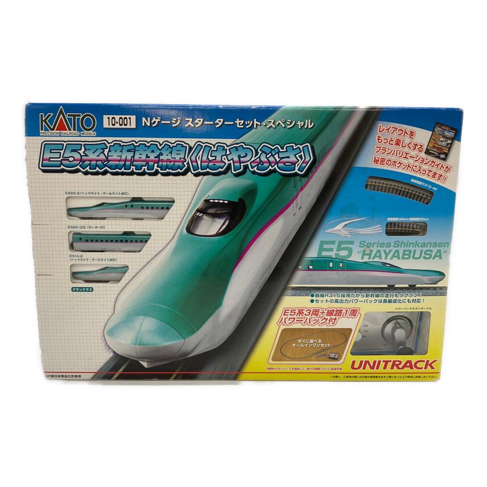 スターターセット E5系新幹線 はやぶさ [10-001] Amazon | KATO Nゲージ スターターセット E5系新幹線 「はやぶさ」 10