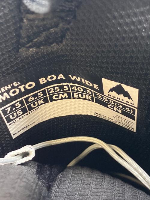 BURTON (バートン) スノーボードブーツ 2023-2024年 メンズ SIZE 25.5cm ブラック