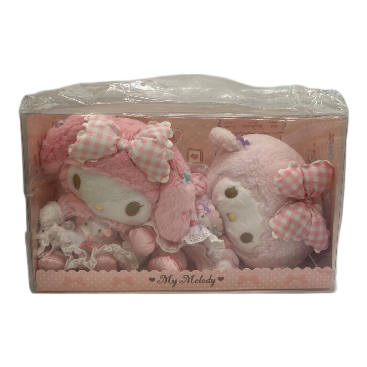 サンリオ　マイスイートピアノ　マイメロディ　リボン付きぬいぐるみ2体セット サンリオ マイスイートピアノ マイメロディ リボン付きぬいぐるみ2体