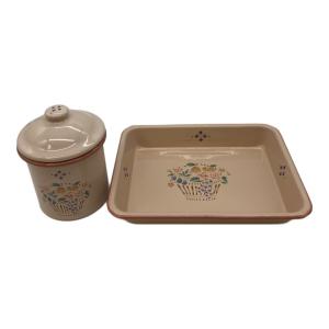 Many (マニー) キッチン雑貨 トレー/保存容器セット プロヴァンスシリーズ