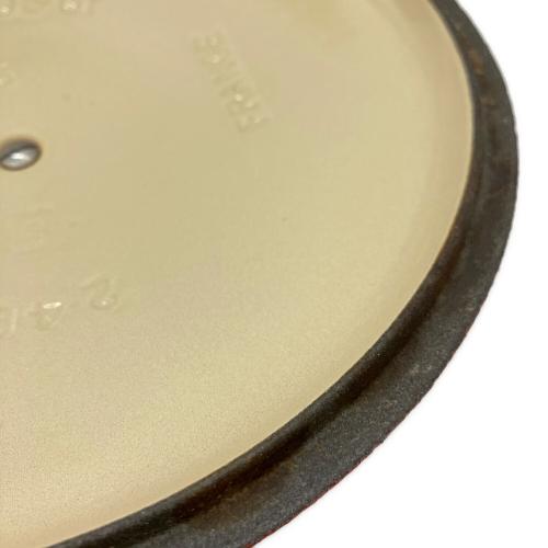 LE CREUSET (ルクルーゼ) 鍋 SIZE 20 レッド ココット・ロンド