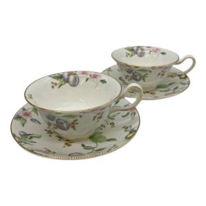 Wedgwood (ウェッジウッド) カップ&ソーサー ピオニーシェイプ スウィートプラム