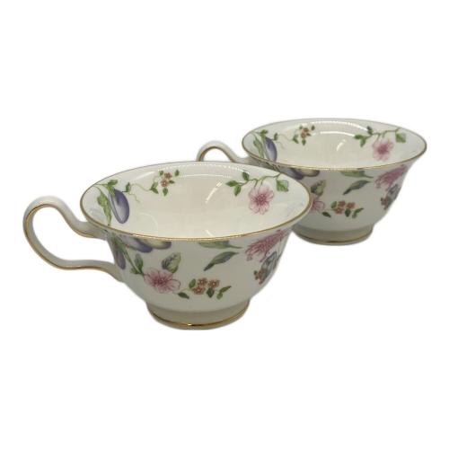 Wedgwood (ウェッジウッド) カップ&ソーサー ピオニーシェイプ スウィートプラム