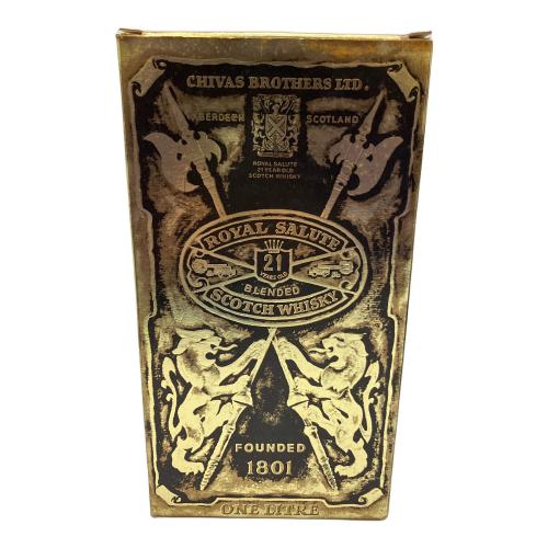 シーバス ロイヤルサルート スコッチウィスキー 21年 1000ml