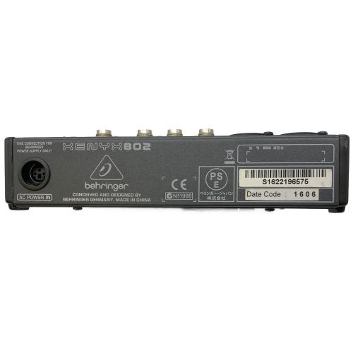 BEHRINGER (ベリンガー) アナログミキサー XENYX802