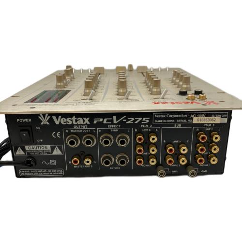 VESTAX (ベスタクス) DJミキサー PCV-275 2001年製 G19053362 保証無