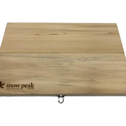 Snow peak (スノーピーク) 包丁/まな板セット CS-207