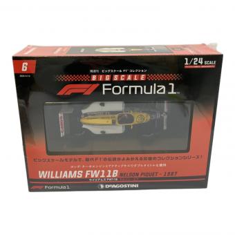 DeAGOSTINI (デアゴスティーニ) Formula1ウィリアムズFW11B 1987年 ネルソンピケ モデルカー