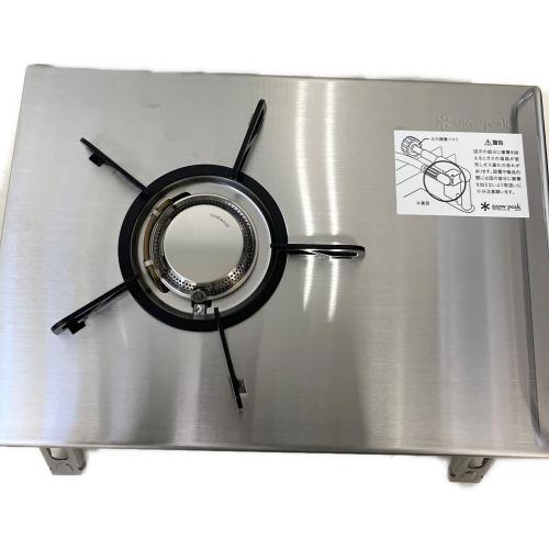 Snow peak (スノーピーク) シングルガスバーナー GS-400 PSLPGマーク有