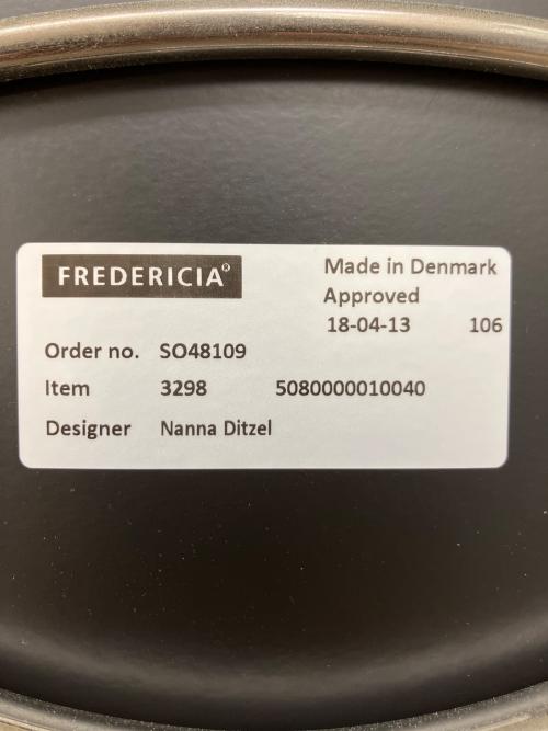FREDERICIA (フレデリシア) トリニダードチェア ブラック×シルバー