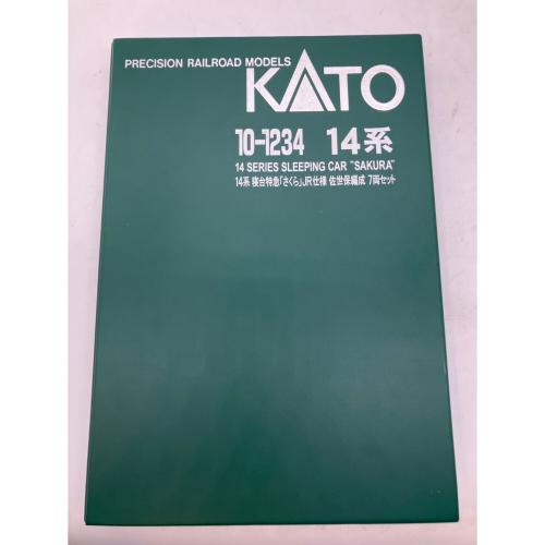 KATO (カトー) 14系 寝台特急「さくら」JR仕様 佐世保編成 7両セット Nゲージ 10-1234 変色有