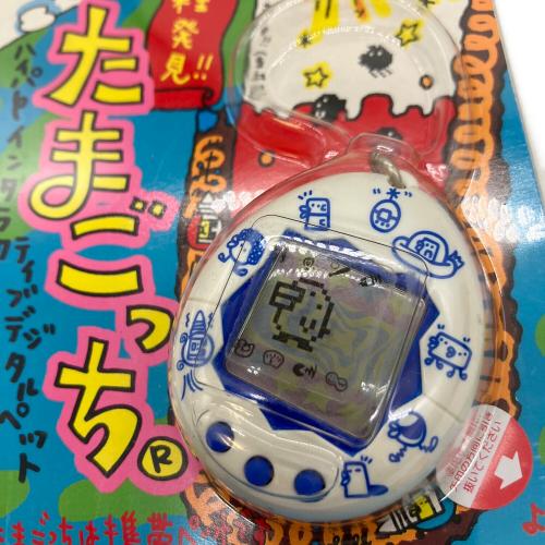 BANDAI (バンダイ) たまごっち 新種発見たまごっち 白ボディ青 未使用