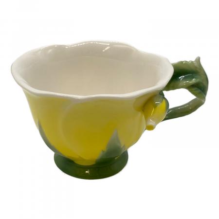 ♥陶翔舞千♥　♥華麗なる花コレクション♥　ティーカップ　ソーサー　マイセン 陶翔舞千 (トウショウマイセン) カップ&ソーサー 薔薇/イエロー 華麗