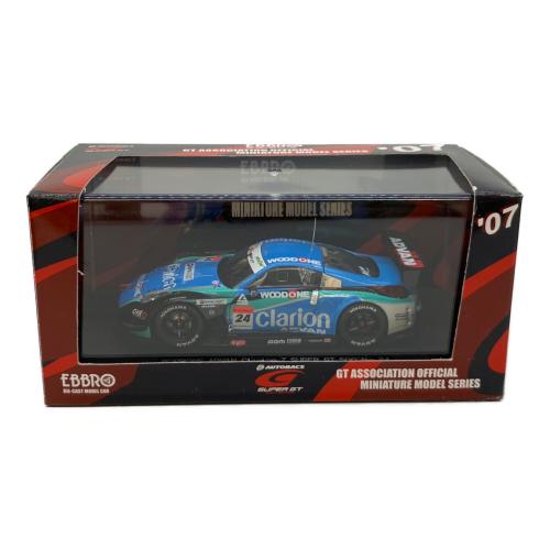 EBBRO (エブロ) 1/43 ウッドワン アドバン クラリオン Z 2007 ミニカー