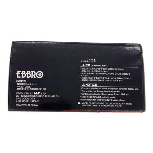 EBBRO (エブロ) 1/43 ウッドワン アドバン クラリオン Z 2007 ミニカー